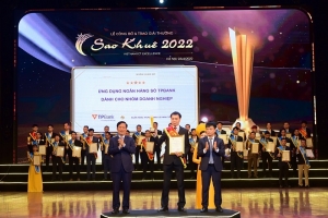 TPBank Biz - Ứng dụng cho Khách hàng Doanh nghiệp của TPBank nhận đánh giá 5 sao trong Sao Khuê 2022