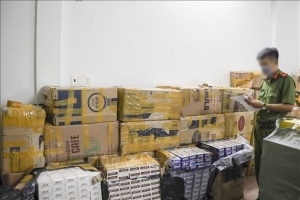 Thu giữ hơn 17.000 bao thuốc lá nhập lậu tại Cần Thơ