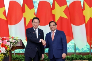 Việt Nam-Nhật Bản: Nhất trí cao đưa quan hệ đối tác chiến lược bước vào giai đoạn phát triển mới