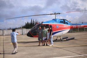Đà Nẵng có tour ngắm cảnh từ trên cao bằng trực thăng