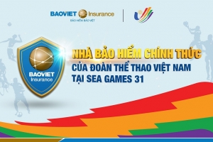 Bảo hiểm Bảo Việt trở thành nhà tài trợ bảo hiểm chính thức tại SEA Games 31