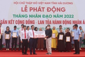 Hải Dương vận động được 8 tỷ đồng ủng hộ công tác nhân đạo