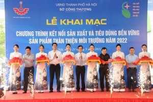 Kết nối sản xuất và tiêu dùng bền vững, sản phẩm thân thiện môi trường năm 2022