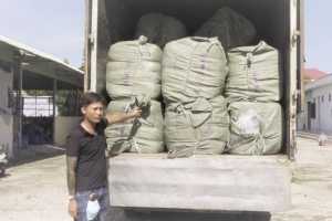 Phát hiện xe tải chở gần 3,5 tấn quần áo không rõ nguồn gốc, xuất xứ tại Long An