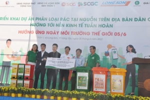 Bà Rịa Vũng Tàu: Mở rộng dự án phân loại rác thải tại nguồn hướng tới nền kinh tế tuần hoàn