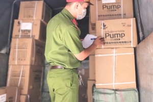 Cảnh sát Kinh tế quận Liên Chiểu thu giữ hơn 5.000 sản phẩm nghi nhập lậu
