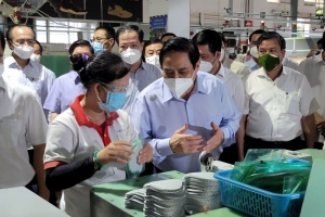 Sáng nay, Thủ tướng Phạm Minh Chính đối thoại trực tiếp với công nhân