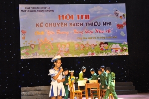 Hội thi kể chuyện sách thành phố Vũng Tàu hấp dẫn, bổ ích tiếc là vắng khán giả