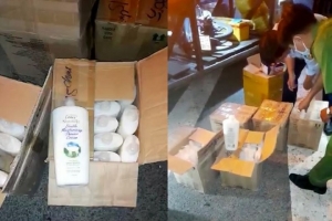 An Giang: Phát hiện lô hàng nghi vấn nhập lậu trên xe khách