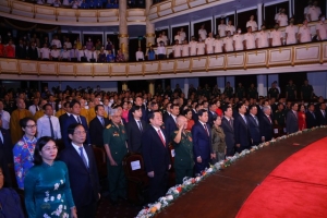 Vun đắp mối quan hệ Việt Nam-Campuchia mãi mãi xanh tươi đời đời bền vững