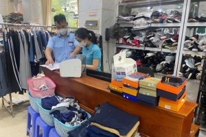 Quảng Ninh: Bán hàng giả nhãn hiệu, một hộ kinh doanh bị xử phạt 45 triệu đồng
