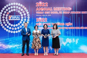 SCB nhận danh hiệu Top 03 "Nhà tạo lập thị trường giao dịch REPO nhiều nhất năm 2021"