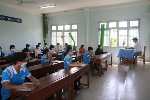 Đồng tháp kỳ thi Tốt nghiệp THPT năm 2022 diễn ra an toàn, nghiêm túc