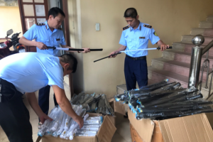 Hơn 400 sản phẩm đồ chơi không rõ nguồn gốc xuất xứ bị tịch thu