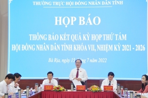 Bà Rịa – Vũng Tàu:   Tổng sản phẩm GRDP (trừ dầu khí) tăng 7,6%
