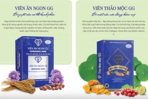 Sản phẩm Viên ăn ngon GG và Viên thảo mộc GG vi phạm quy định về luật quảng cáo