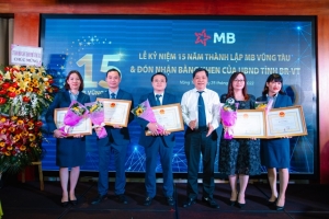 MB Vũng Tàu tổ chức Lễ kỷ niệm 15 năm thành lập