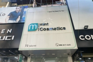 Hệ thống cửa hàng Mint Cosmetics: Nhiều sản phẩm không tem nhãn phụ Tiếng Việt, nhân viên nói “hàng xách tay”