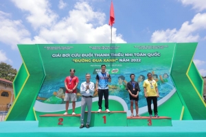 Nestlé MILO đồng hành cùng Giải Bơi cứu đuối Thanh thiếu nhi toàn quốc ‘Đường đua xanh’ năm 2022
