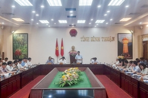 Đoàn công tác Ủy ban Kinh tế của Quốc hội làm việc tại Bình Thuận