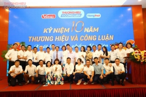 Dấu ấn 10 năm xây dựng và phát triển Tạp chí Thương hiệu & Công luận