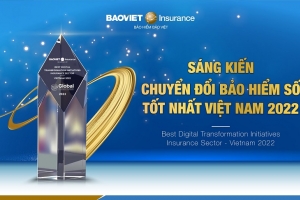 Bảo hiểm Bảo Việt nhận giải thưởng Sáng kiến chuyển đổi số