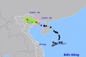 Bão số 2 suy yếu thành áp thấp nhiệt đới, các tỉnh miền Bắc, Thanh Hóa, Nghệ An tiếp tục mưa lớn