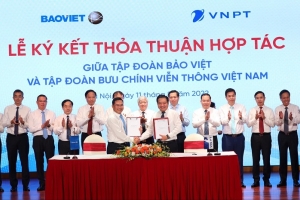 Bảo Việt và VNPT ký kết thỏa thuận hợp tác toàn diện