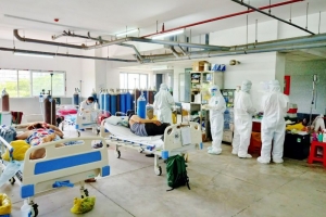 Sẵn sàng kích hoạt bệnh viện dã chiến tại Bệnh viện Nhiệt đới TP. HCM