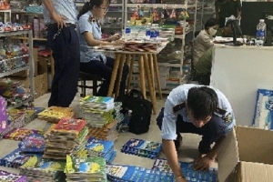 Bình Định tạm giữ 777 cuốn sách có dấu hiệu giả mạo nhãn hiệu