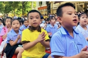 Hơn 75.720 học sinh lớp 1 trên địa bàn tỉnh Thanh Hoá tựu trường