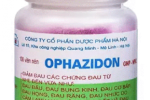 Phát hiện thuốc viên nén Ophazidon giảm đau, hạ sốt bị làm giả