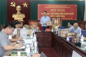 Thanh Hóa công nhận thêm 40 sản phẩm đạt tiêu chí xếp hạng OCOP đợt 2, năm 2022