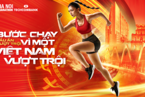 Giải chạy Hà Nội Marathon Techcombank với thông điệp “Dấu ấn vượt trội”