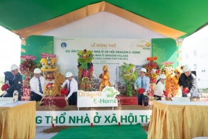 TP. HCM động thổ dự án Chung cư Nhà ở xã hội Dragon E-Home thành phố Thủ Đức