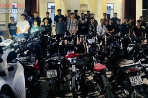 Bình Định triệt phá một vụ đua xe liên tỉnh bất hợp pháp
