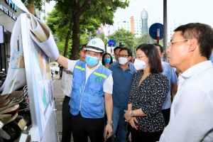 Đẩy nhanh tiến độ giải phóng mặt bằng ga ngầm dự án đường sắt đô thị Nhổn - Ga Hà Nội