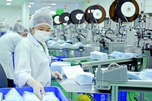 Tháng Tám, xuất khẩu khẩu trang y tế đạt 16,2 triệu chiếc