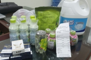 Cần làm rõ việc liên tục bán hàng hóa không có tem phụ bằng tiếng Việt tại cửa hàng Kim Anh (Thái Bình)
