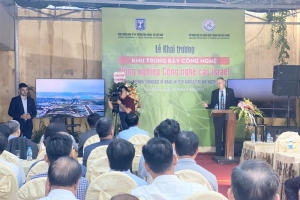 Hải Phòng khai trương khu trưng bày công nghệ nông nghiệp công nghệ cao Israel