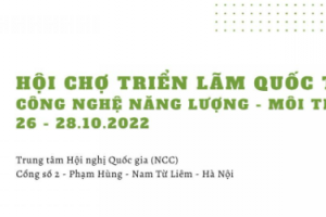 Sắp diễn ra Hội chợ triển lãm quốc tế công nghệ năng lượng - môi trường Hà Nội 2022