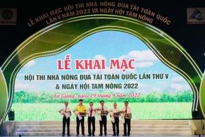 Agribank đồng hành cùng Hội thi nhà nông đua tài toàn quốc lần thứ V và Ngày hội Tam nông 2022