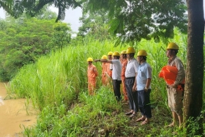 Công ty Điện lực Nghệ An nỗ lực khắc phục sự cố hệ thống điện do ảnh hưởng của bão NORU
