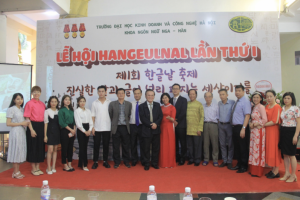 Tưng bừng lễ hội Hàn ngữ tại trường Đại học Kinh doanh và Công nghệ Hà Nội