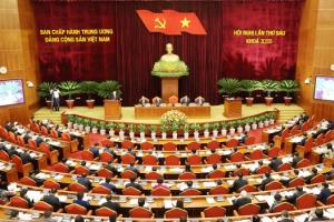 Sau nhiều ngày làm việc hiệu quả, hôm nay, ngày 09/10, Hội nghị Trung ương 6 khóa XIII bế mạc