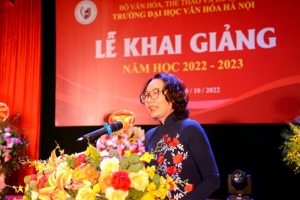 Trường Đại học Văn hóa Hà Nội khai giảng năm học 2022-2023