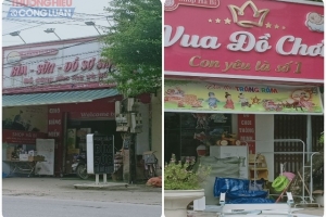 Nhiều cửa hàng Mẹ và bé bán hàng hóa nước ngoài không tem nhãn phụ tiếng Việt
