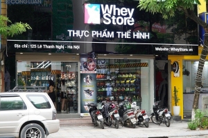WheyStore bày bán sản phẩm không nhãn phụ tiếng Việt