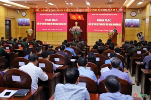 Thanh Hoá khai mạc diễn tập khu vực phòng thủ tỉnh năm 2022