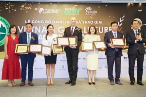 Hai sân golf của Tập đoàn BRG được tôn vinh tại 03 hạng mục giải “Vietnam Golf & Leisure Awards 2022”